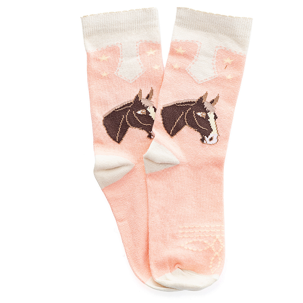 Meia Kids Zenz Western Dusty Boots - Coleção Cavallo
