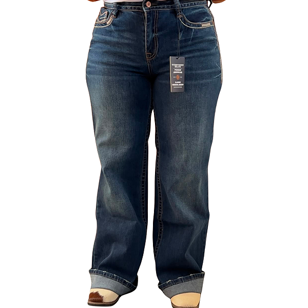 Calça Fem. Western Blue Perfect Rise Trouser W243-TS33