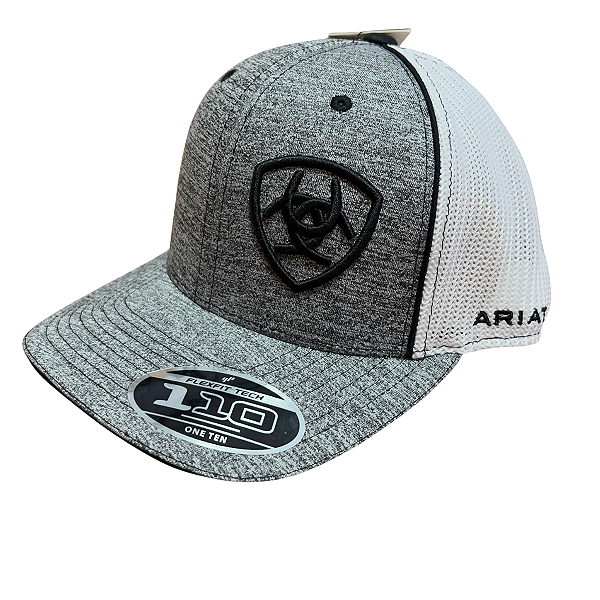 Boné Ariat Importado Mescla / Branco