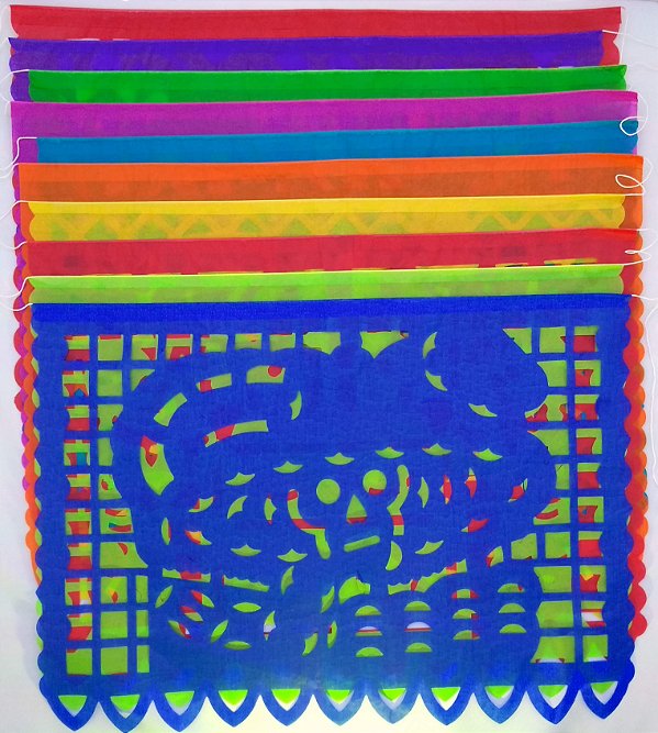 Papel Picado - Dia dos Mortos - Festas Mexicanas