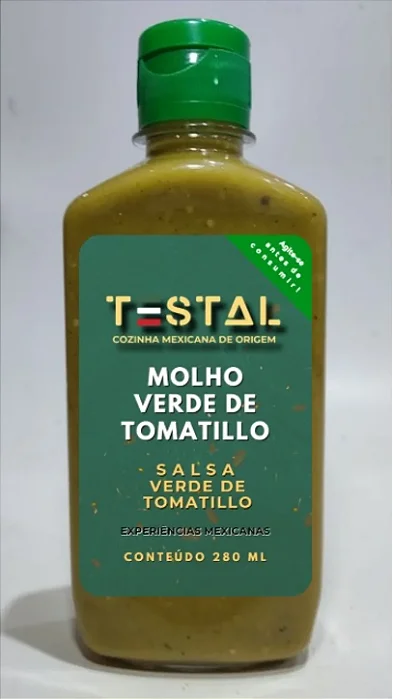 Molho Verde de Tomatillo Mexicano