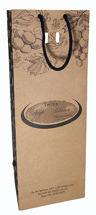 Sacola para Vinho Kraft