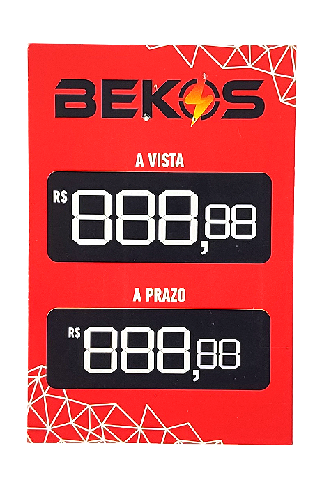 Precificador Preço 6x9cm