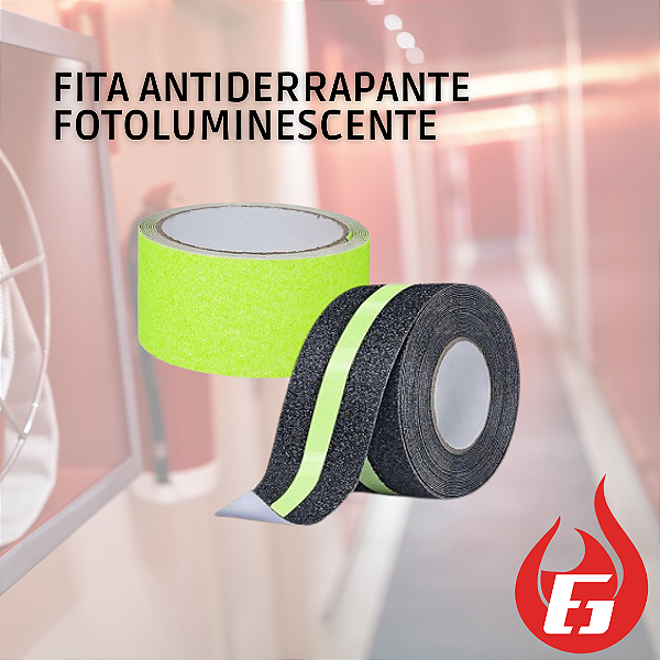 Fita Antiderrapante Fotoluminescente