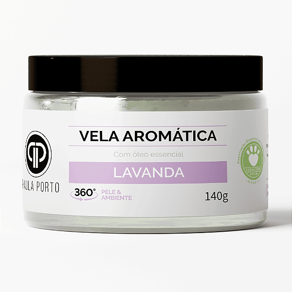 VELA PARA MASSAGEM - LAVANDA  - 140GR