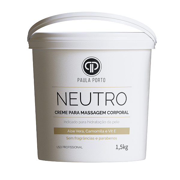CREME PARA MASSAGEM - NEUTRO - 1,5KG