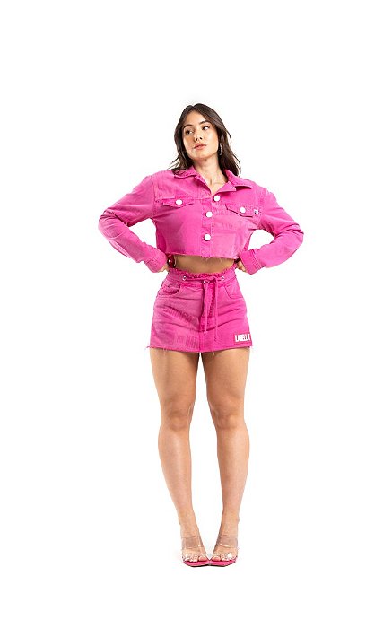 Shorts Saia Spectrum Rosa Labellamafia