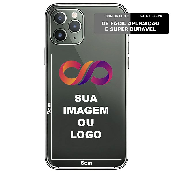 Kit 2 Estampas para Capa de Celular Smartphone