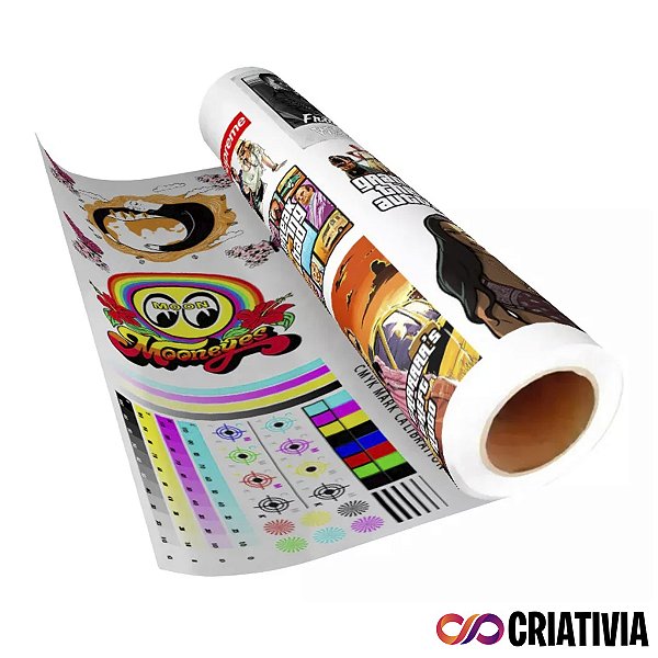 Impressão de Estampa em DTF 57x100cm 5 (Metros)