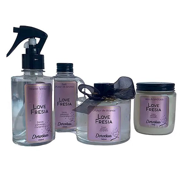Kit Aromatizantes Love Fresia