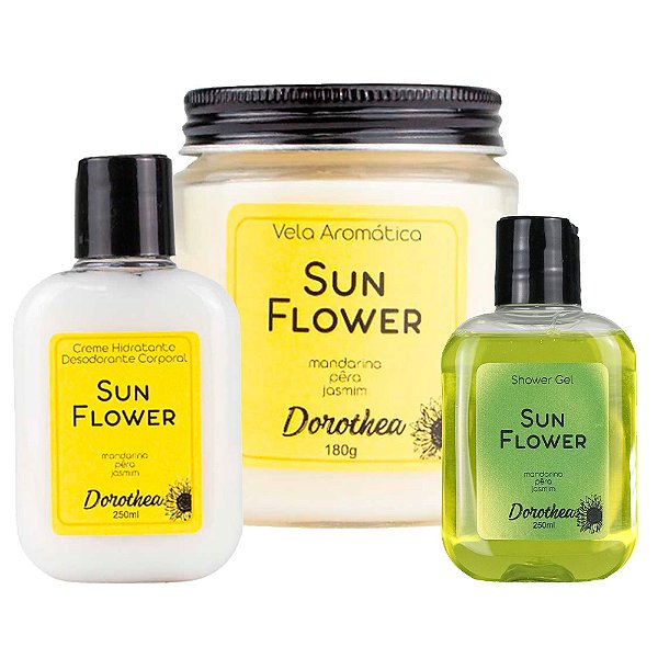 Kit Linha Spa - Sun Flower