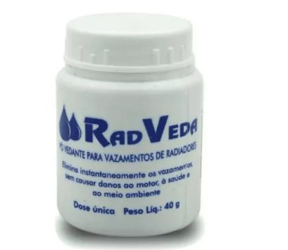 PÓ VEDANTE DO RADIADOR RESERVATÓRIO DE ÁGUA 40G - TIRA VAZAMENTO