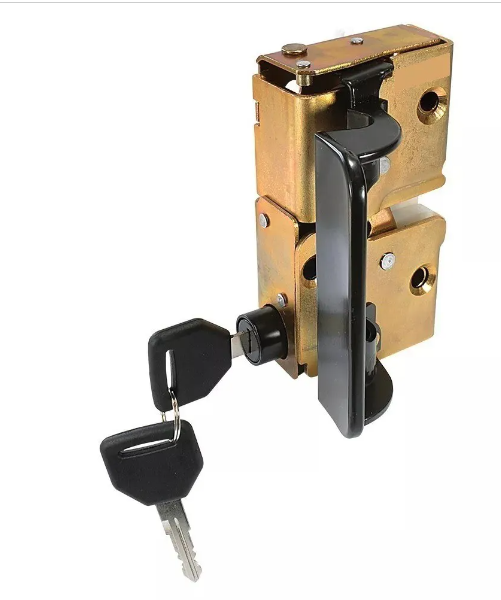 FECHADURA PORTA ESQUERDA COMPLETA - FORD CARGO (86HUE21813AA / 005163)