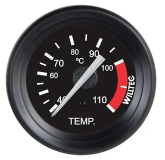 RELOGIO TEMPERATURA MECANICO 40-100°C REDONDO CABO 3.5 MTS - MERCEDES (W01165P / 0015428905 / 302417 / 302440)