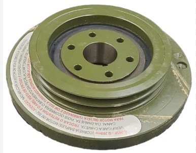 POLIA ANTIVIBRADORA VIRABREQUIM MERCEDES OM352 2 CANAIS R-295P - MERCEDES (3520301603 / 041773)