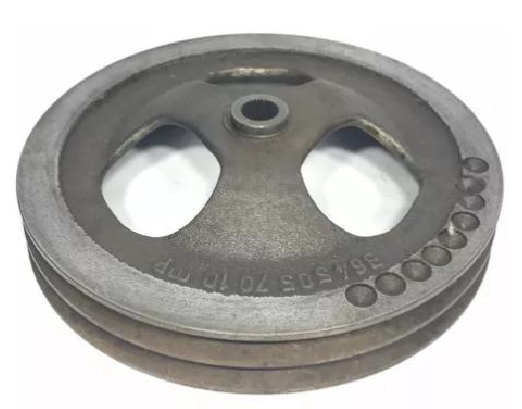 POLIA ACIONAMENTO HÉLICE MOTOR - MERCEDES OM355 5 CILINDROS (3645057010 / 3642057010 / 3642057010 / 1404822)