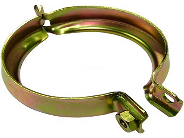 ABRAÇADEIRA TURBINA 82MM INOX COM PARAFUSO - MERCEDES (9069970190 / 001385)