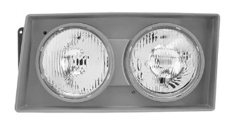 FAROL LADO DIREITO (LÂMPADA H1) ORIGINAL APÓS 2000 (2RG94100738B / VA4042E-628) f140