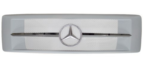 GRADE FRONTAL SUPERIOR (CINZA) COM ESTRELA COM FRISO MERCEDES  1620 / 1938