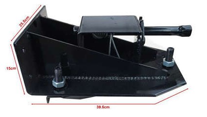 SUPORTE ESTEPE TRUCK MERCEDES 1313/VOLKS CHAVE 30 10 FUROS