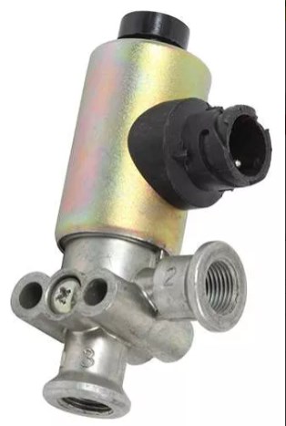 VALVULA SOLENOIDE 3/2 VIAS FREIO MOTOR ATEGO/AXOR/O500/1725/OF1417/OF1418/AXOR 1933