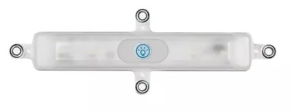 LANTERNA INTERNA C/6 LEDS C/LENTE DIFUSA CRISTAL