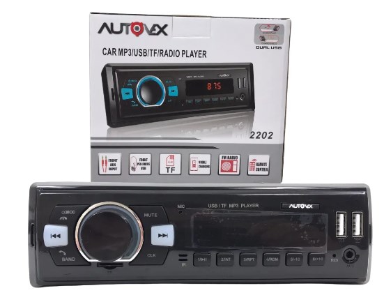 Radio Automotivo Bluetooth Controle Rádio Fm Usb Sd