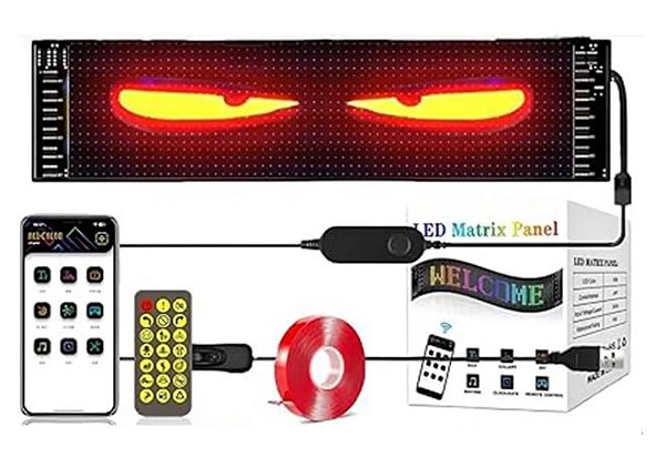 FAIXA De Olho De Anjo, Olhos De Led, Olhos De Diabo (90x19c