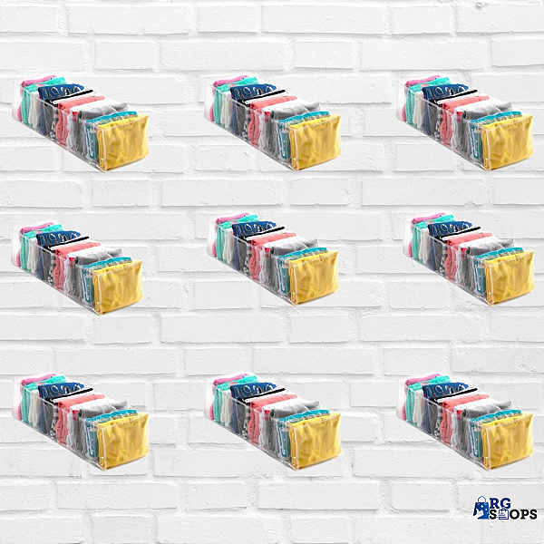 Kit 10 Colmeias Organizadoras Gaveta Closet Ajustavel Pratico