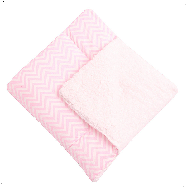 Manta De Bebe Sherpa Cobertor Quentinho 80cm x 75cm Estampas