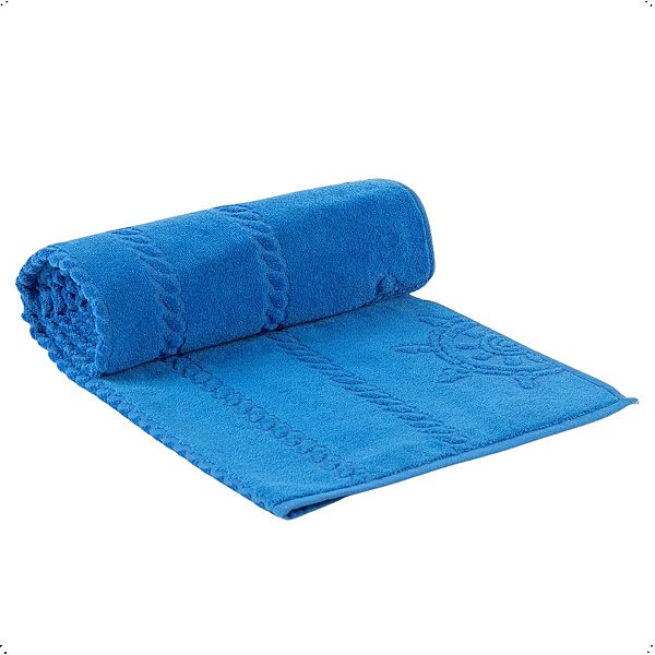 Toalha de Praia Verão Estampada Grande Algodão Alta Absorção