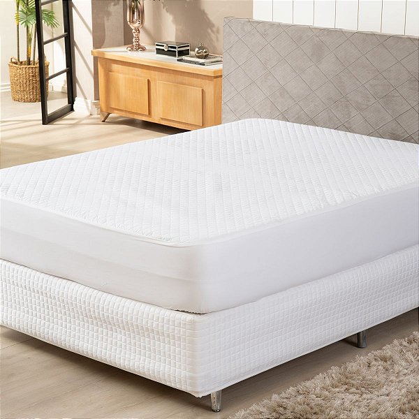 Protetor Colchão King Impermeável Microfibra 170 Fios