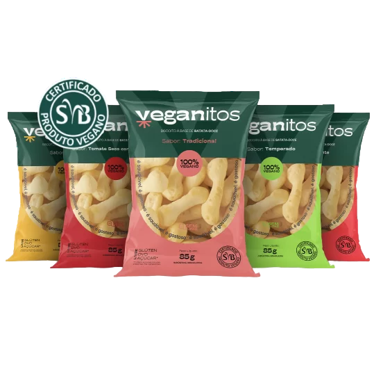 Biscoito Sequilho Vegano Batata Doce