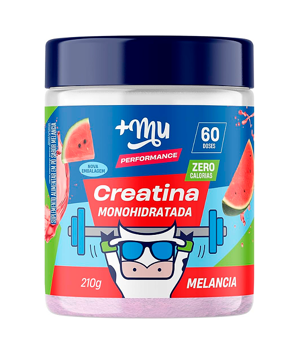 CREATINA +MU PERFORMANCE - MELANCIA - 210G