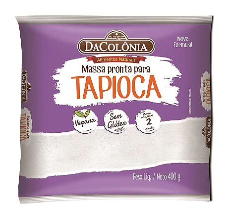 Massa pronta para tapioca