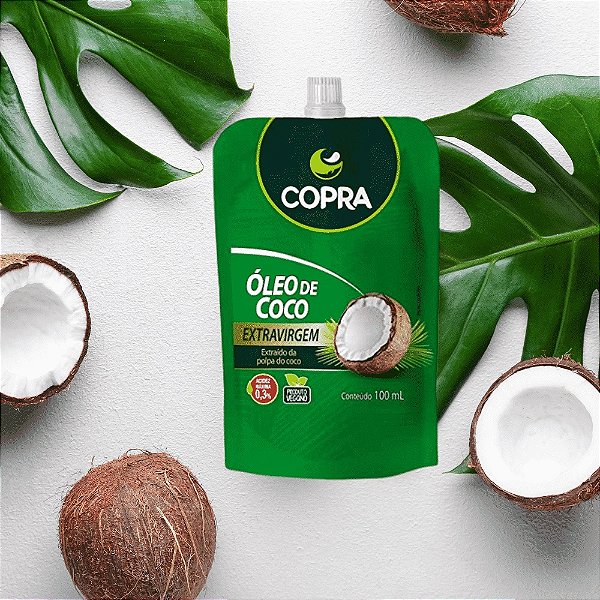 Oleo de coco extravirgem sachê