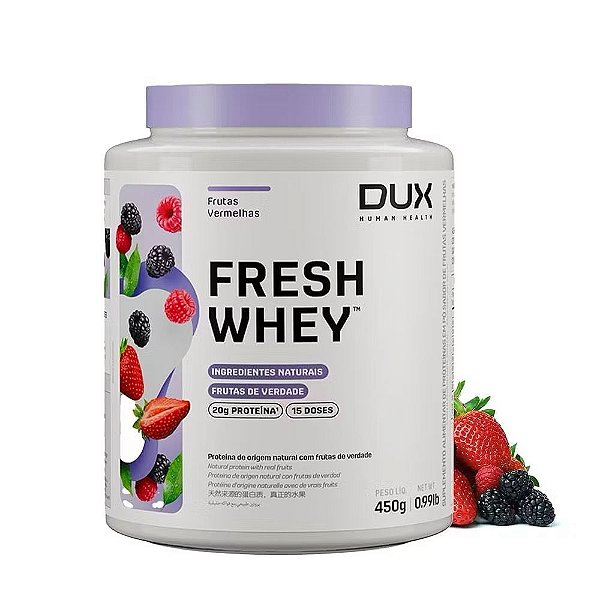 Whey Fresh Dux - Frutas Vermelhas 450g