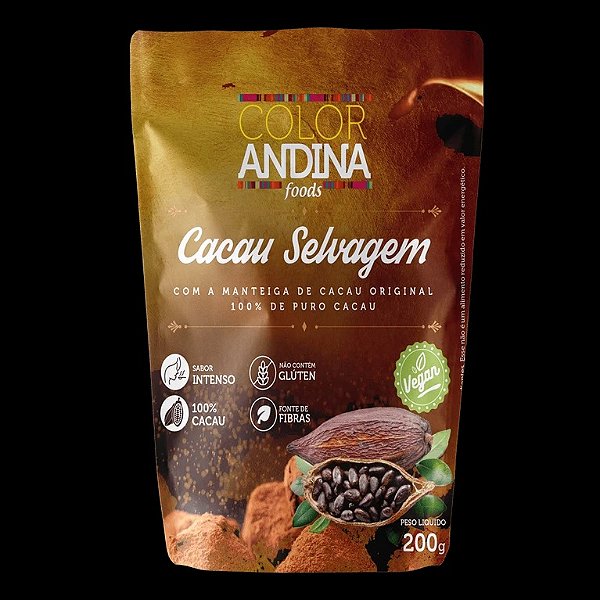 Cacau Selvagem 200g - Color Andina
