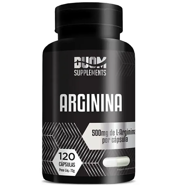 Arginina Cápsulas 500mg - DUOM