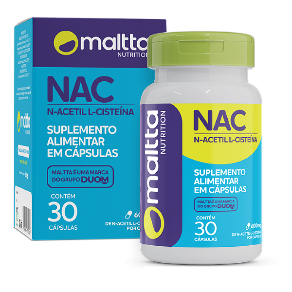 NAC N-Acetil L-Cisteína 30 cápsulas