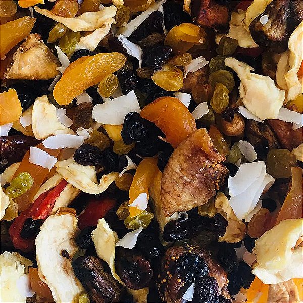 Mix De Frutas Desidratadas Zero Açúcar