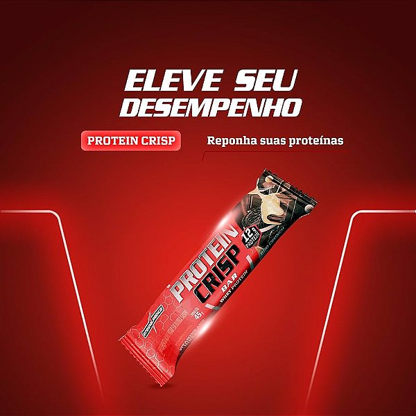 Barra de Proteína Whey Protein Crisp Bar-Integral medica