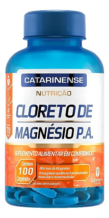 Cloreto De Magnésio P.a. Catarinense-100 Comprimidos