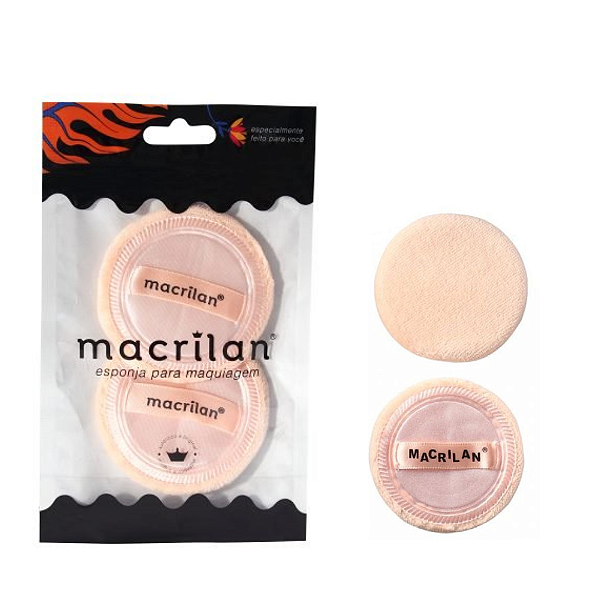 Esponja Facial para Pó Macrilan