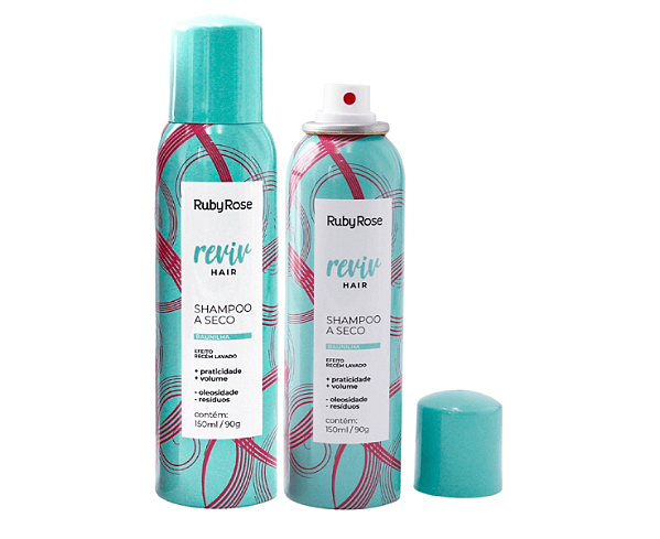 Shampoo a Seco Reviv Baunilha Ruby Rose