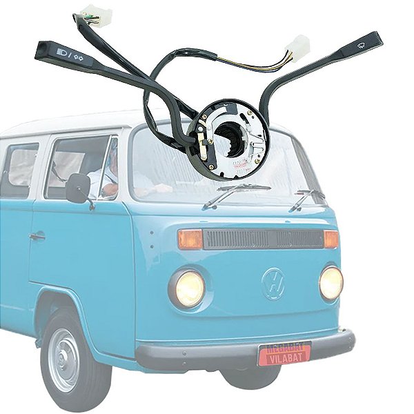Chave Seta Limpador Pisca Alerta  Kombi 1982 Em Diante DTC1061