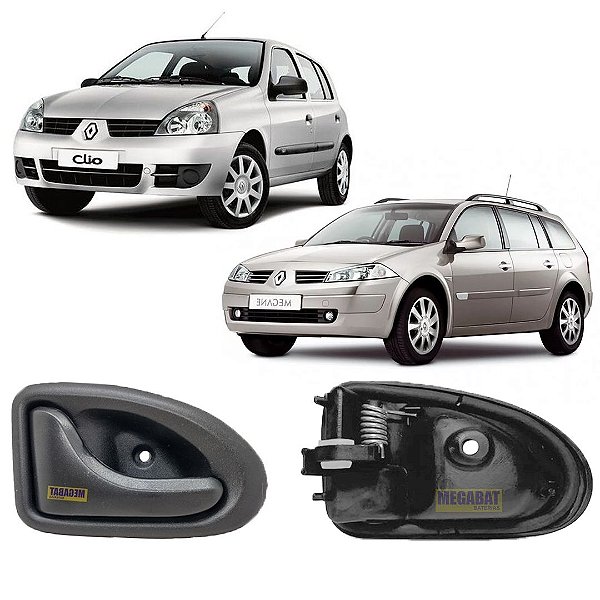 Maçaneta Interna Clio 06 A 16 Dianteira/Traseira Esquerda 611093