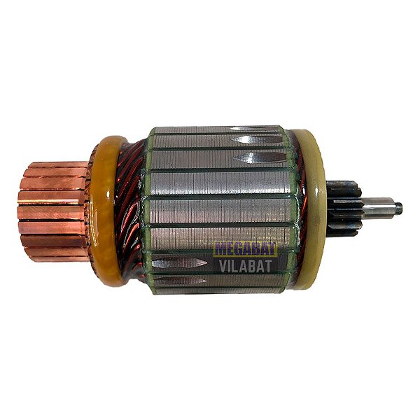 Induzido Motor Partida Valeo New Fiesta Toro Sandero
