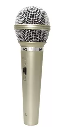 Microfone Profissional + 3M Cabo Maxmidia MAX-31801-6
