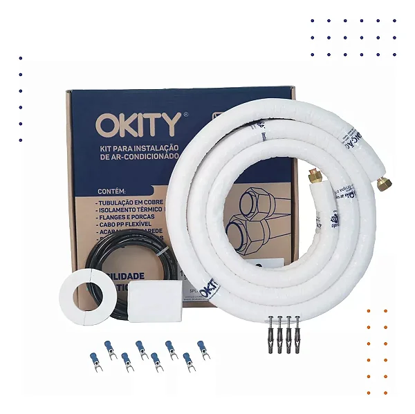 Kit Instalação Ar condicionado 9.000/12.000btus